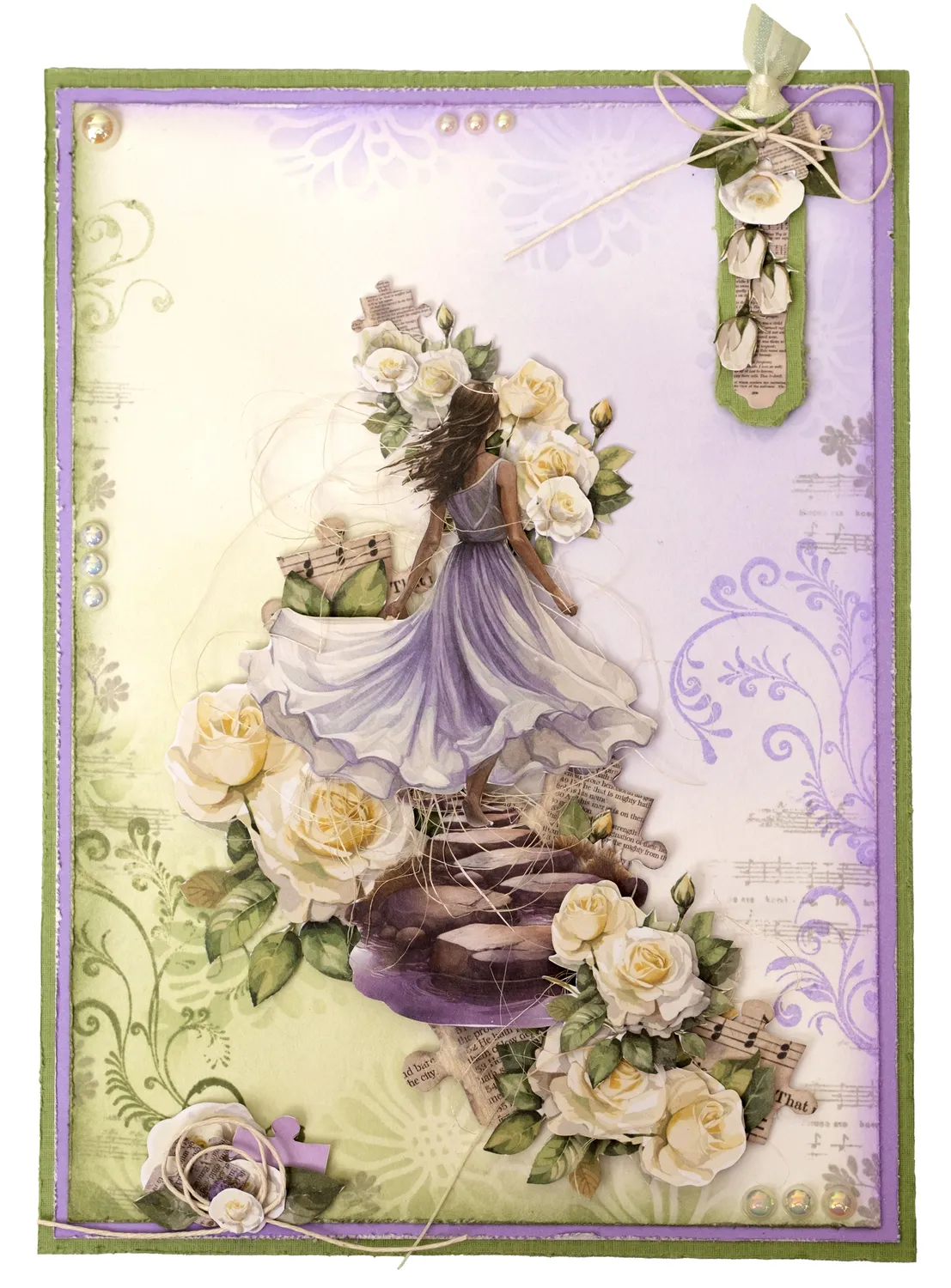 Jenine's Mindful Art Growing Blooming Mixed Paper Pad 36 Blatt
