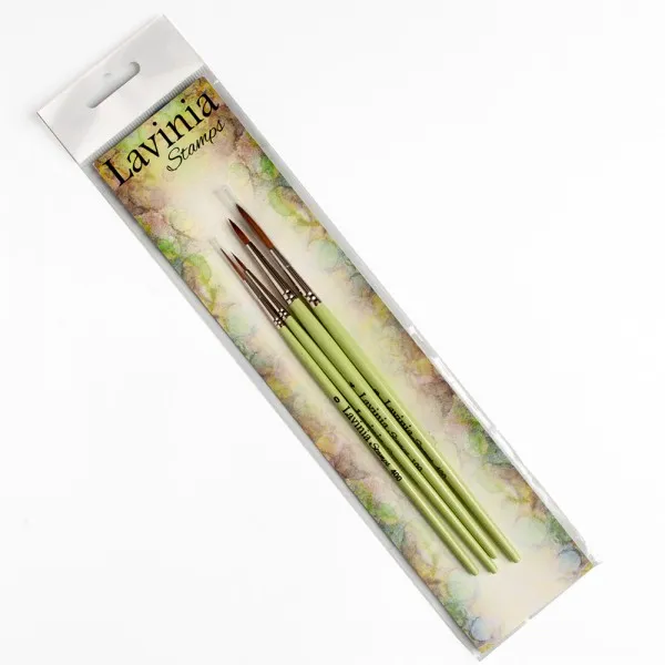 Lavinia Stamps Watercolour Brush Set 1 Pinselset 4-teilig