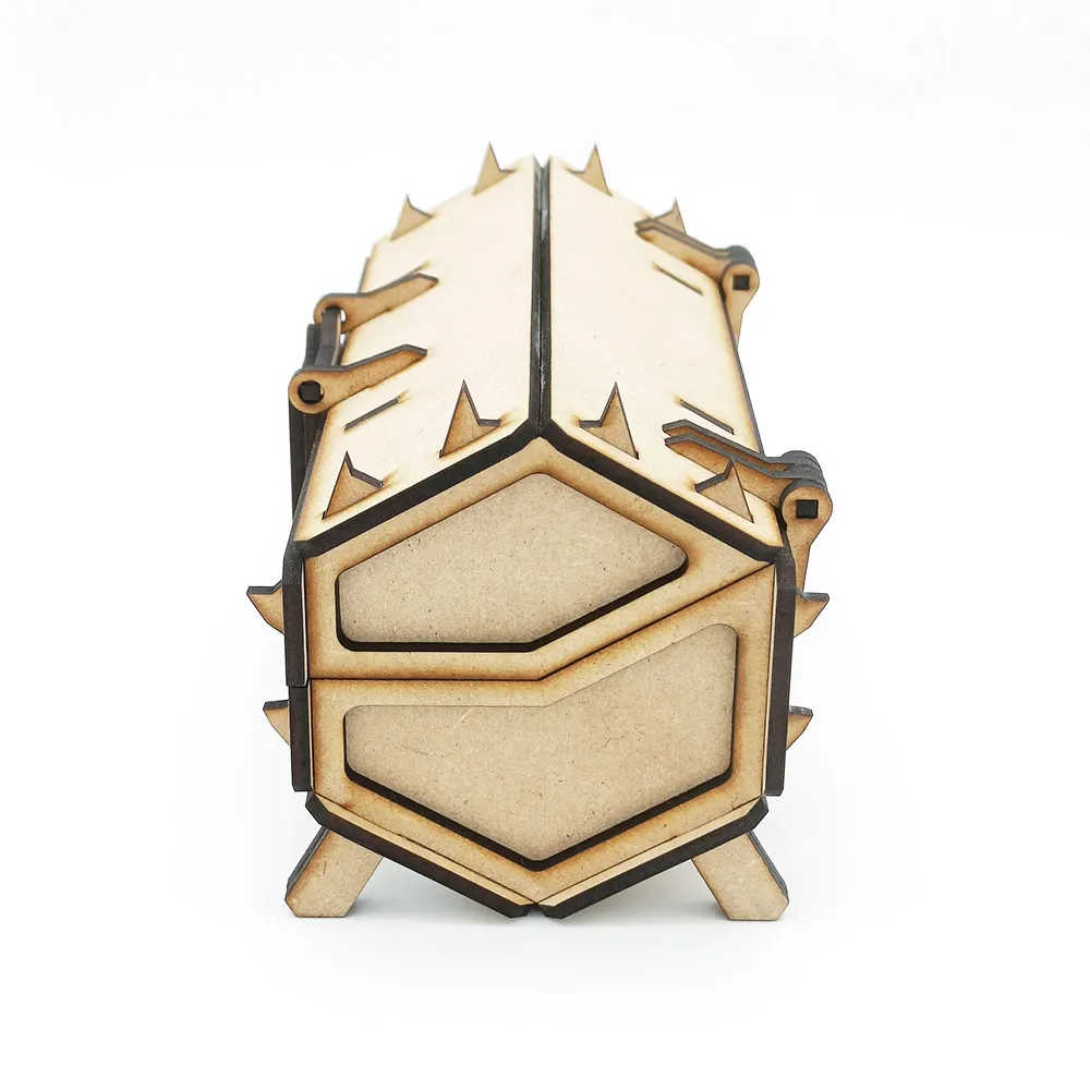 Lavinia-Stamps Hexagonal Chest MDF Aufbewahrungsbox
