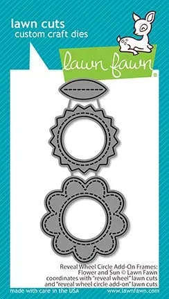 Lawn Fawn Reveal Wheel Flower Sun Stanzen interaktiv