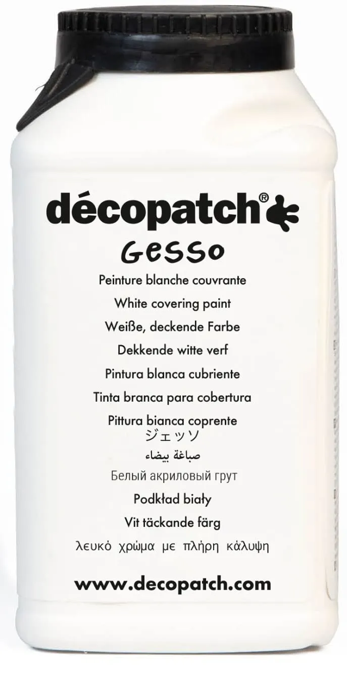 décopatch GE300AO Gesso Weiß 300g Grundierung