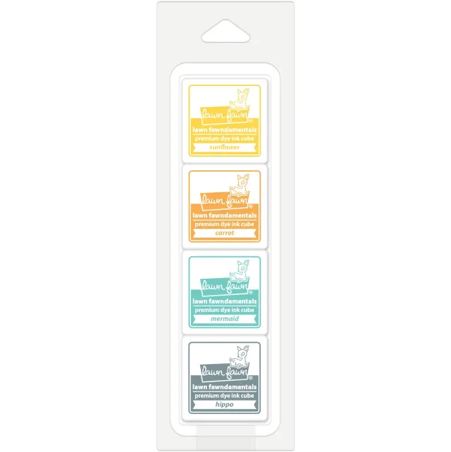 Lawn Fawn Tropical Island Ink Cube Pack Stempelkissen 4er