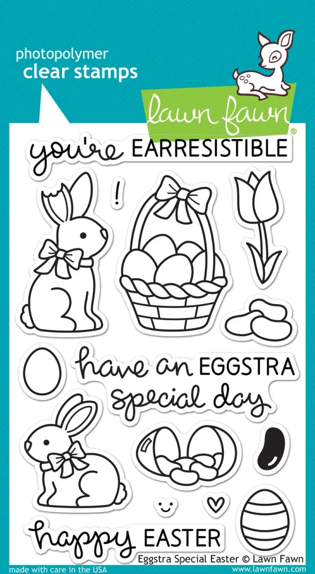 Lawn Fawn Eggstra Special Easter Clear Stamps Ostern