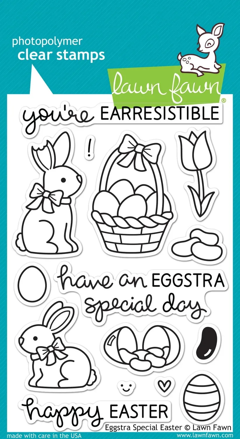 Lawn Fawn Eggstra Special Easter Clear Stamps Ostern