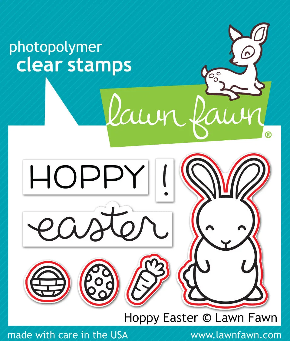 Lawn Fawn Hoppy Easter Lawn Cuts Stanzen Ostern LF1320