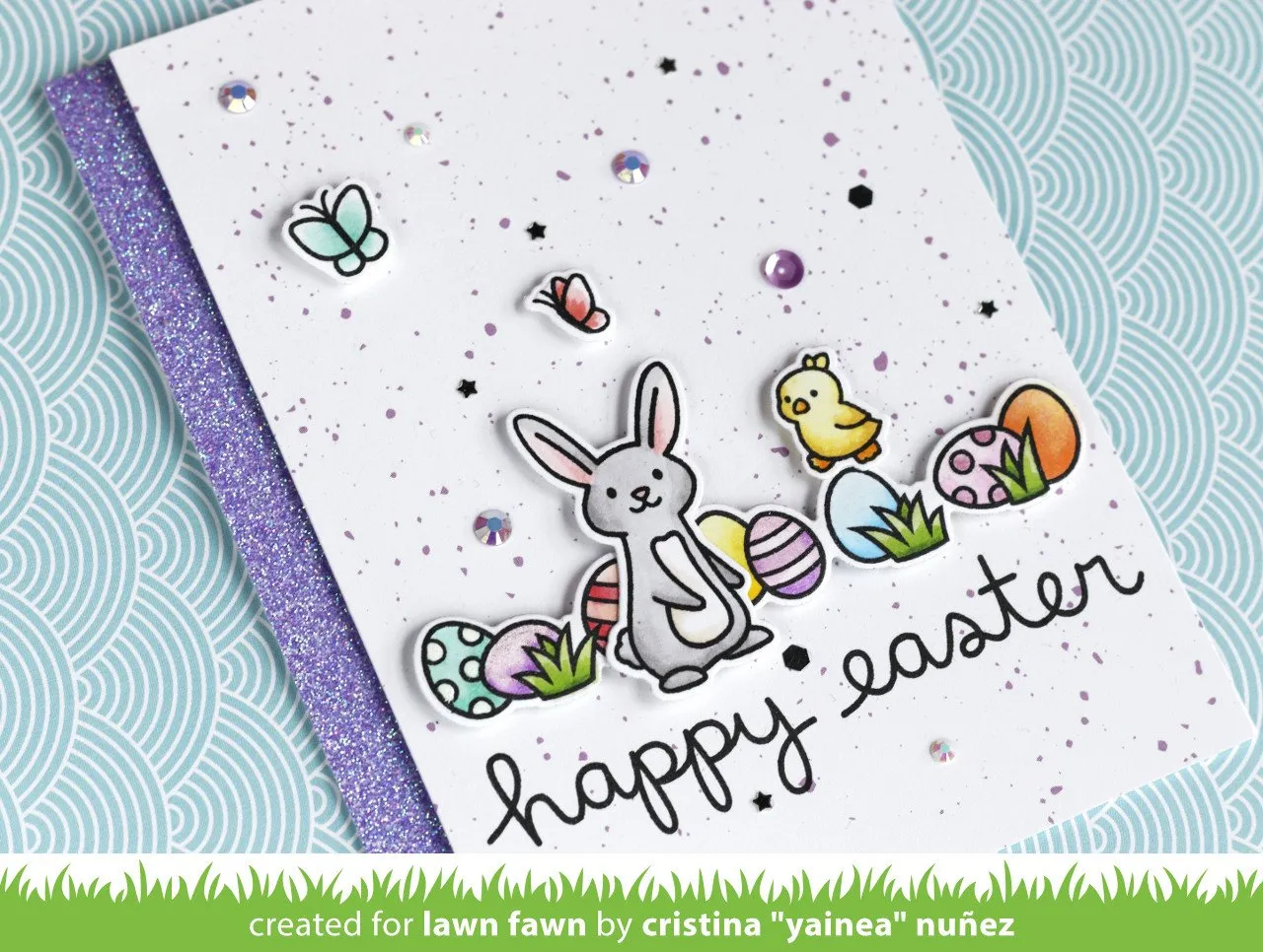 Lawn Fawn Celebration Scripty Sentiments Klarsichtstempel Anlässe