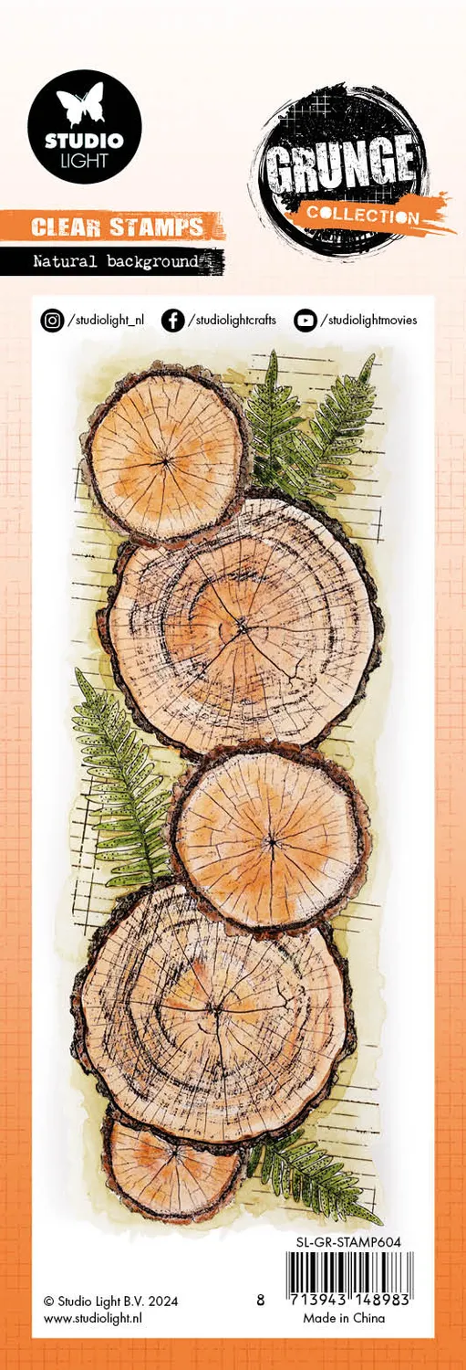 StudioLight Grunge Natural Background Clear Stamps Hintergrund