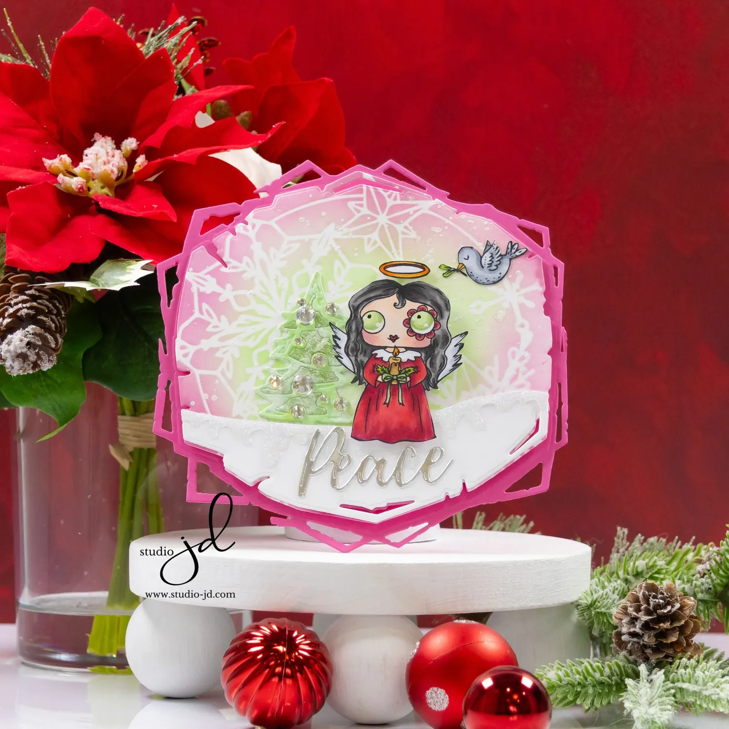 AALL and Create Festive Cheer Stanzschablonen Bundle 3 Dies Weihnacht