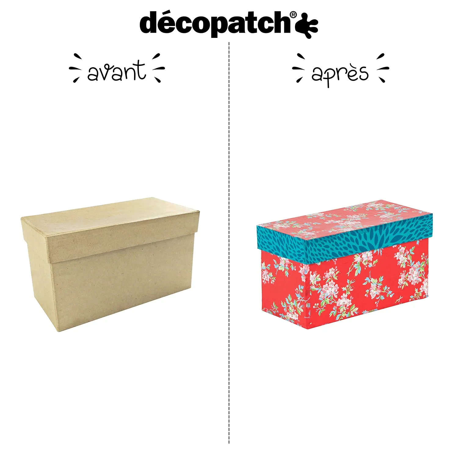 décopatch DP002O Pocket Sortierung 2 Papier 5 Bogen
