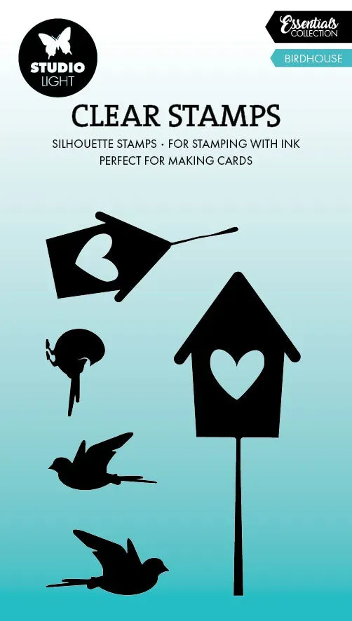 StudioLight Essentials Birdhouse Clear Stamp Vogelhaus