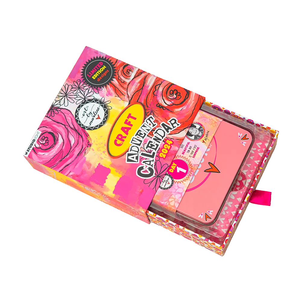 StudioLight Art by Marlene Advent Calendar 2024 Bastel-Adventskalender 20x20cm