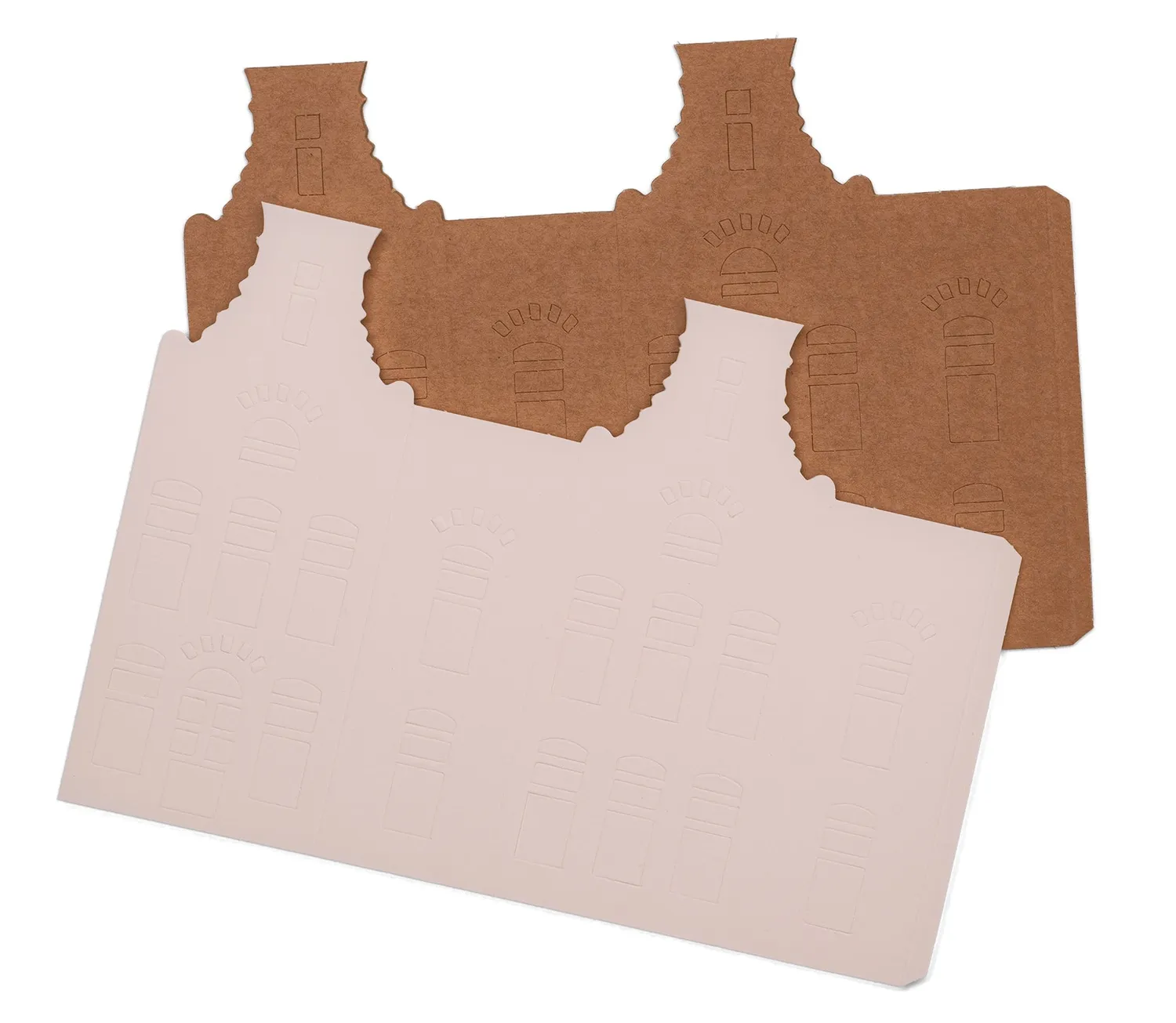 StudioLight Essentials Die-Cut Papierblock Post Office 10 Blätter
