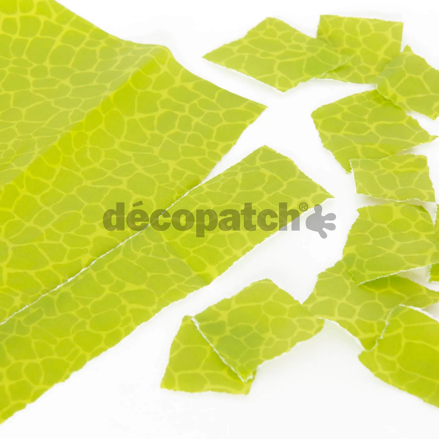 décopatch C531O Papier No.531 Giraffe grün 3 Bögen