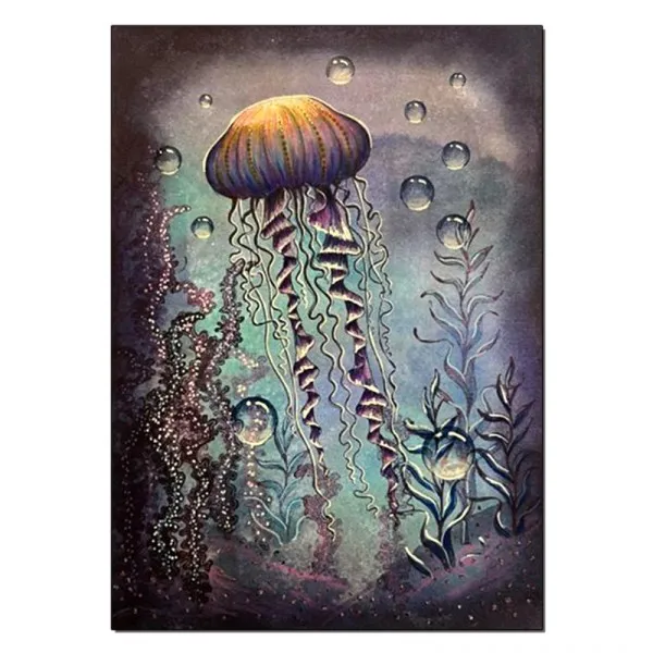 Lavinia Stamps Marine Kelp Stempel Meermotiv