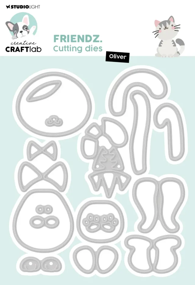 StudioLight Creative Craftlab Friendz Oliver Stanzschablone