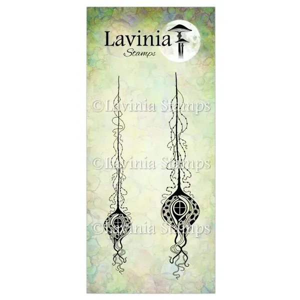 Lavinia Stamps Tree Hanging Pods Stempel Photopolymer