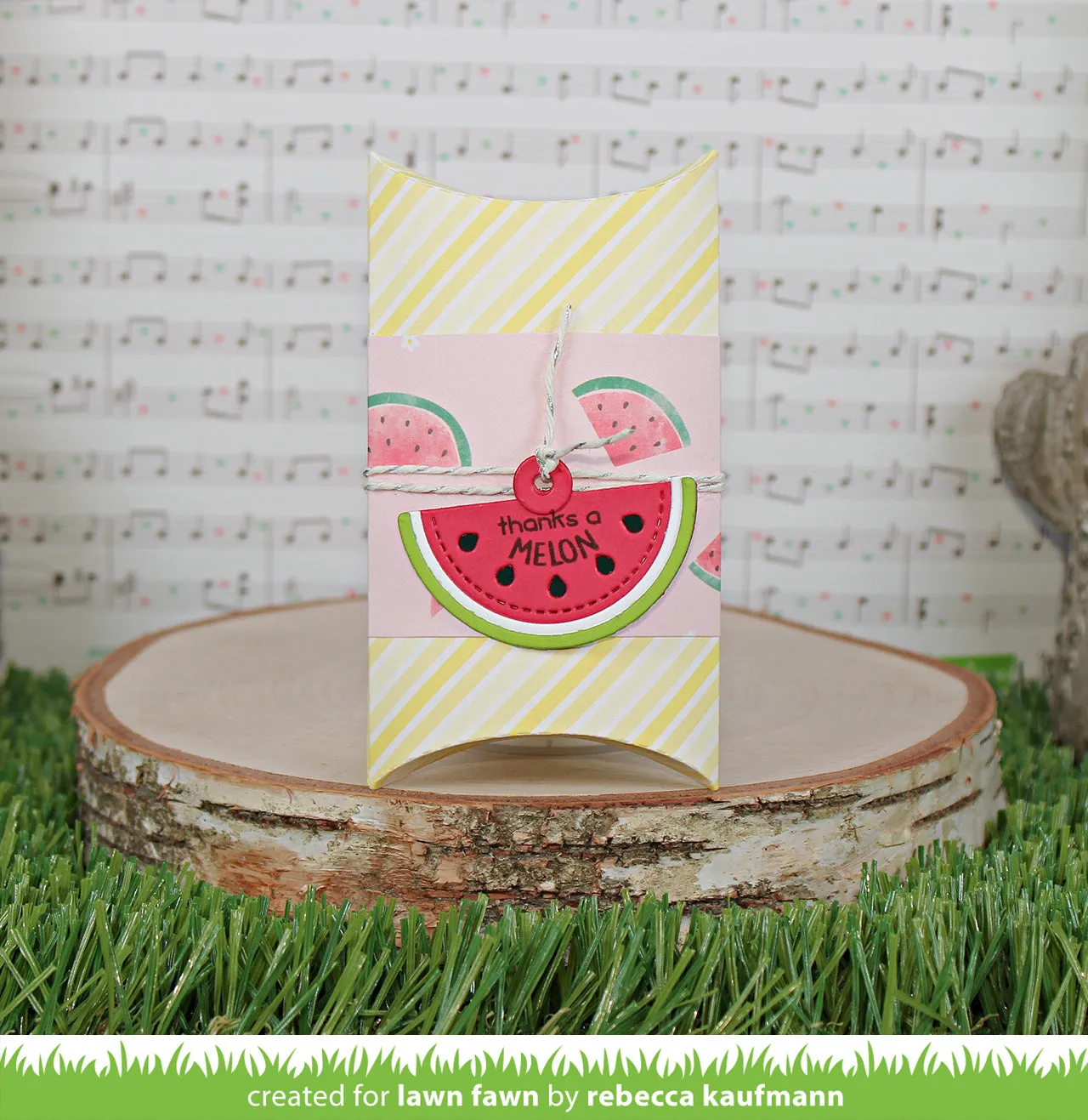 Lawn Fawn Fruit Tiny Tags Stanzschablone Obst Anhänger