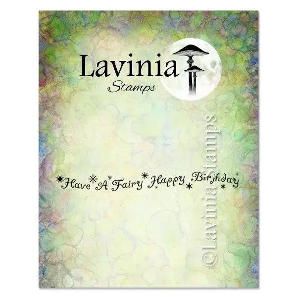 Lavinia Stamps Fairy Happy Birthday Stempel Photopolymer fein