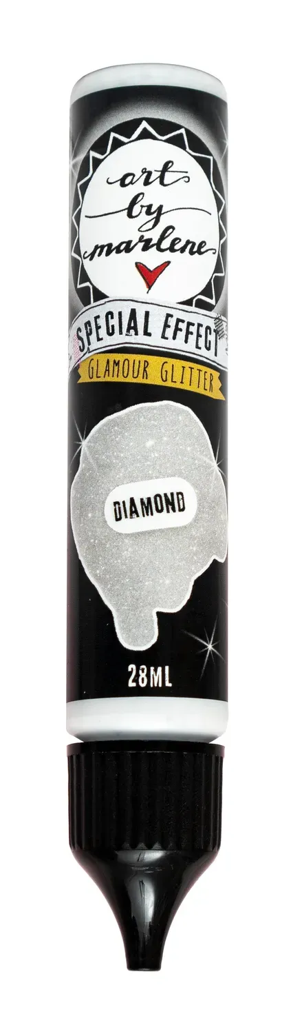 Art by Marlene Essentials Acrylfarbe Glamour Glitter Diamond 28 ml