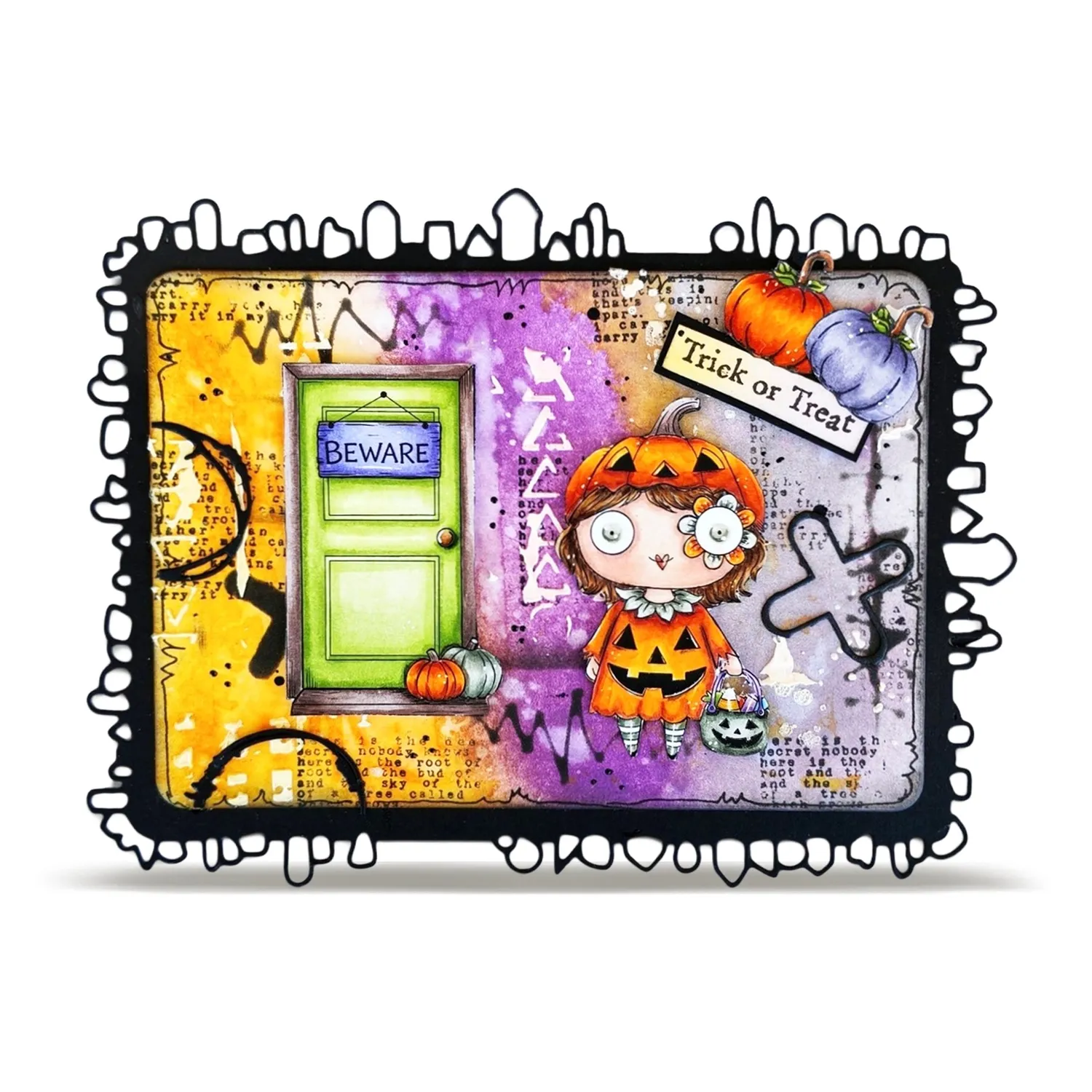 AALL and Create TP-1421 Moonlight Wishes Clear Stamps A7 Halloween