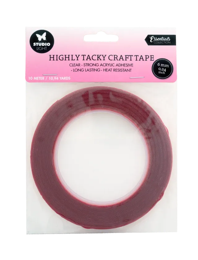 StudioLight Essentials Craft Tape doppelseitig 6 mm x 10 m stark