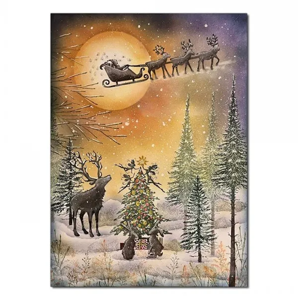 Lavinia-Stamps Reindeer Small Stempel Photopolymer