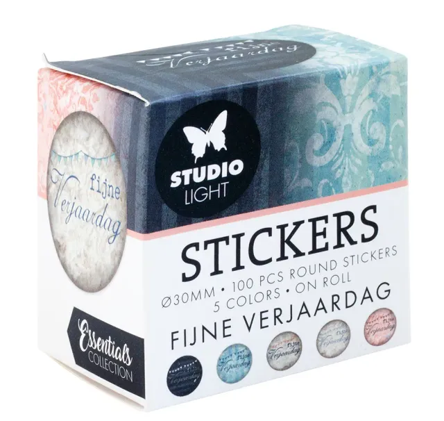 StudioLight Essentials Fijne Verjaardag Sticker Geburtstag