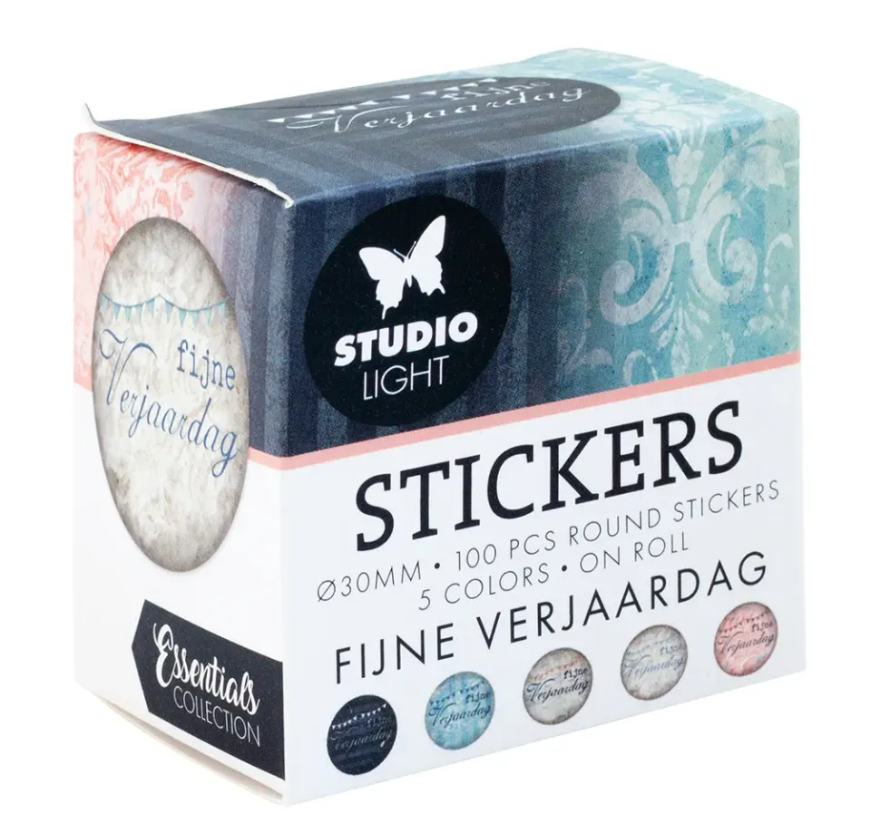 StudioLight Essentials Fijne Verjaardag Sticker Geburtstag