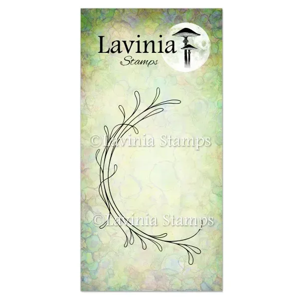 Lavinia Stamps Wreath Flourish Left Stempel links