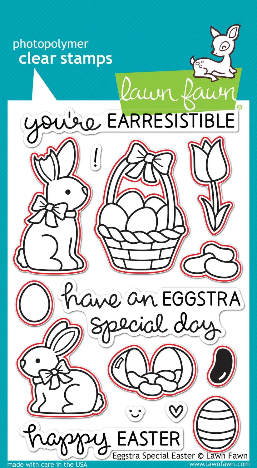 Lawn Fawn Eggstra Special Easter LF841 Stanzschablonen