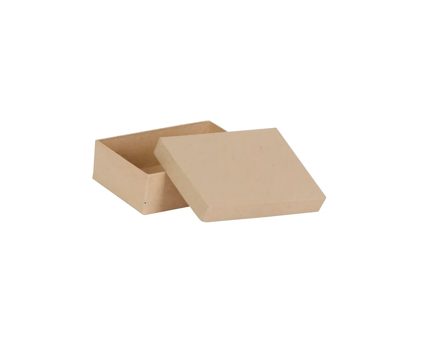 Décopatch Box Rechteckig Flach XS Pappmaché 12x9 cm