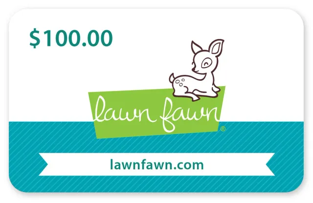 Lawn Fawn Geschenkkarte 100 Dollar per E-Mail digital