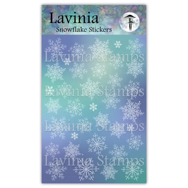 Lavinia Stamps Snowflake Sticker Winter Schneeflocken