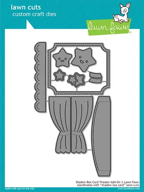 Lawn Fawn Shadow Box Theater Add-on Stanzen Bühne