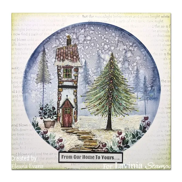 Lavinia Stamps Christmas Joy Stempel Photopolymer