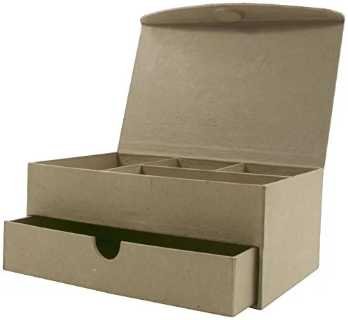 Décopatch BT025O Schmuckkästchen Pappmaché mit Schublade