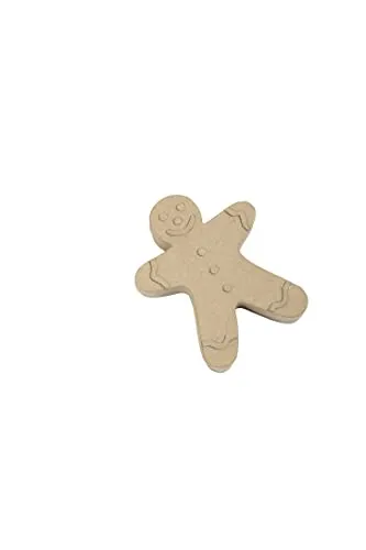 décopatch BT079C Box Lebkuchenmann Pappmachébox 12x3x15 cm