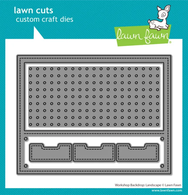 Lawn Fawn Workshop Backdrop Landscape Stanzen Werkstatt