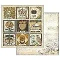 Stamperia Alchemie SBBL34 Scrapbookpapier 30,5x30,5cm säurefrei