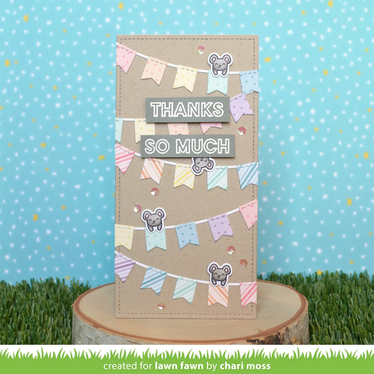Lawn Fawn Offset Sayings Everyday Stempelset Sprüche