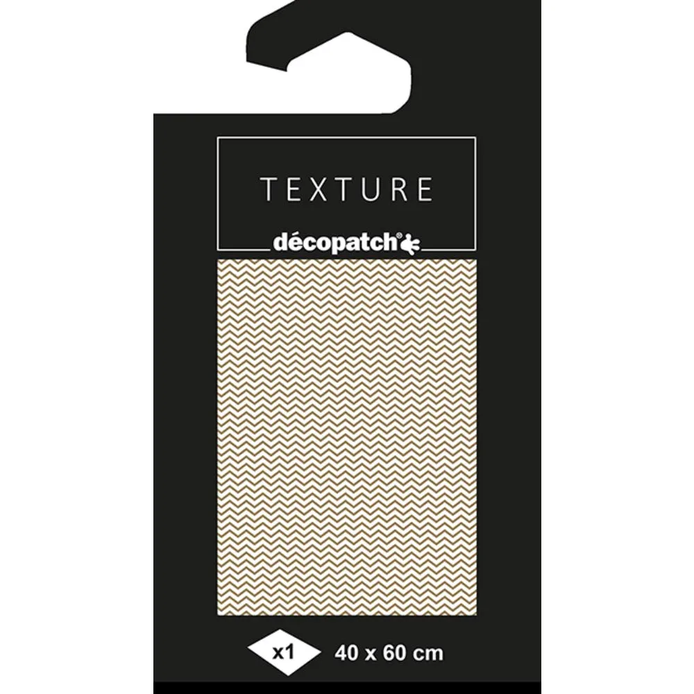 décopatch Texture Papier Meerjungfrau Gold Bogen