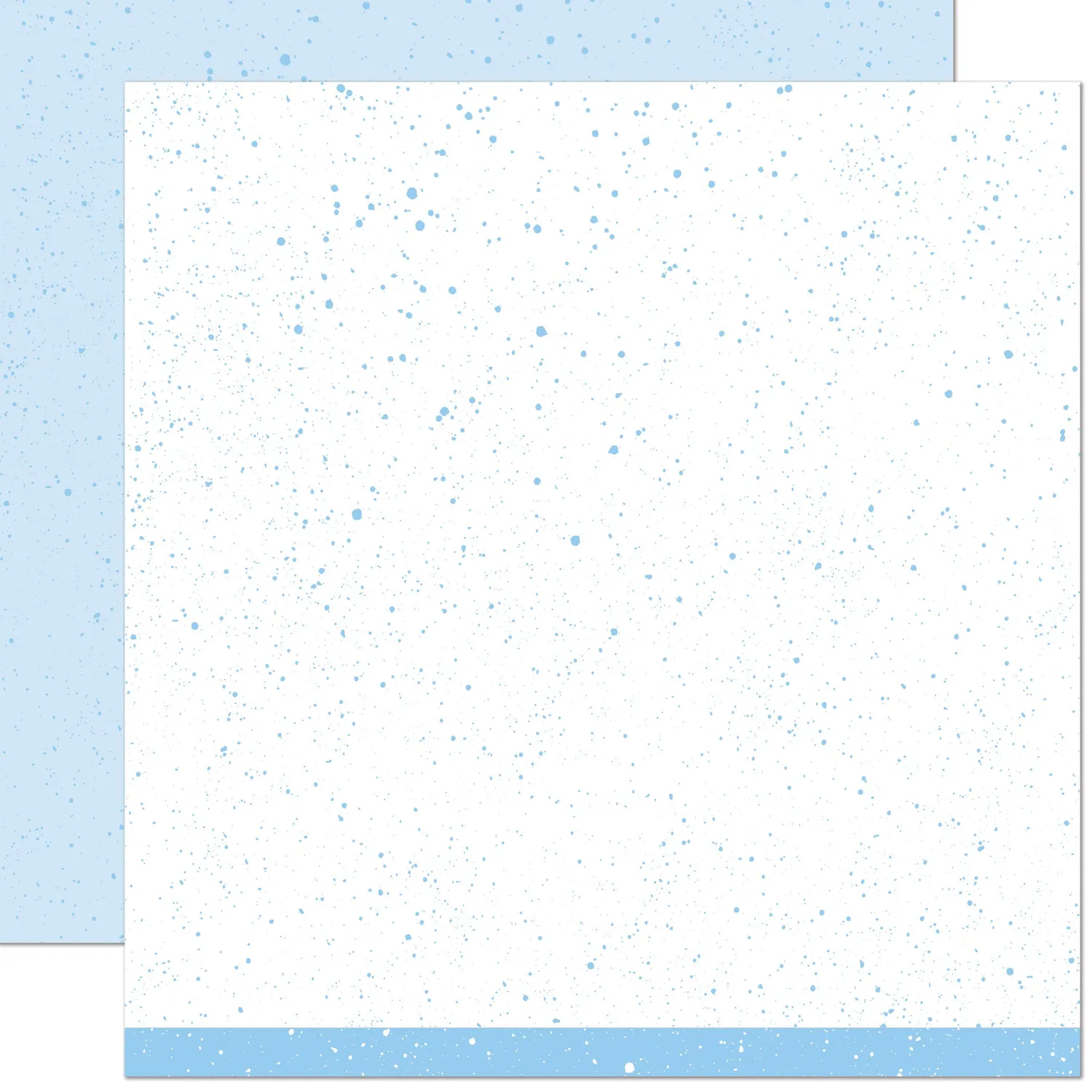 Lawn Fawn Robin's Egg Designpapier 12x12 Blau