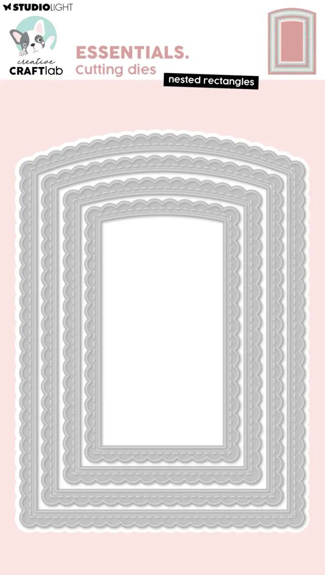 Creative Craftlab Essentials Nested Rectangles Dies Rechtecke