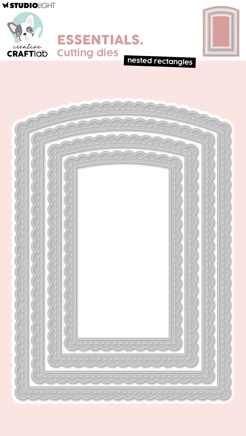 Creative Craftlab Essentials Nested Rectangles Dies Rechtecke