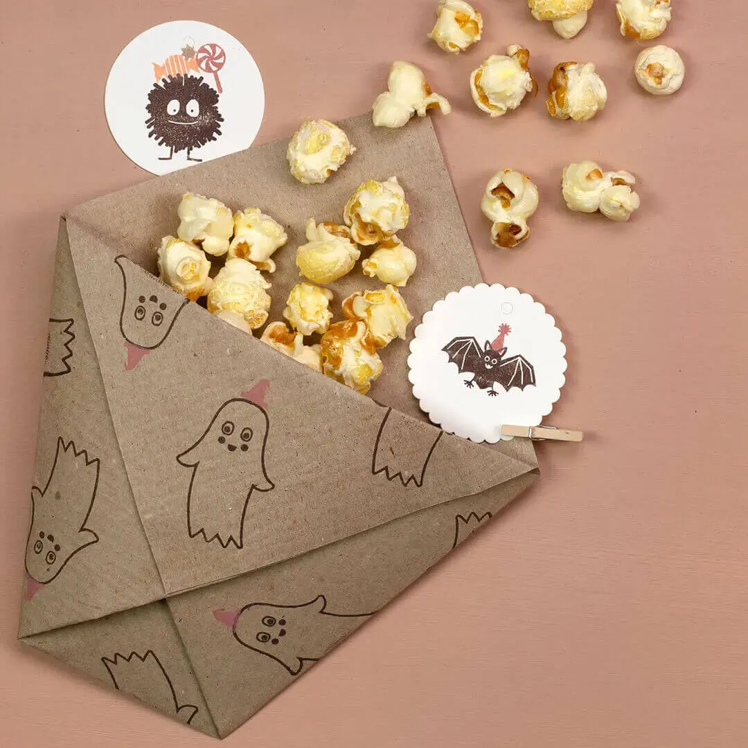 Perlenfischer Bommelmonster Stempel 27x24 mm Monster