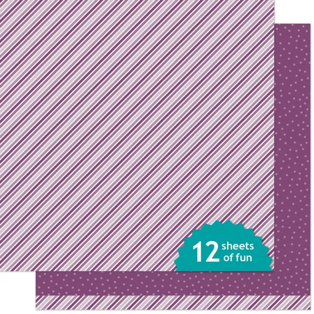 Lawn Fawn Hocus Pocus 12x12 Designpapier lila Neu
