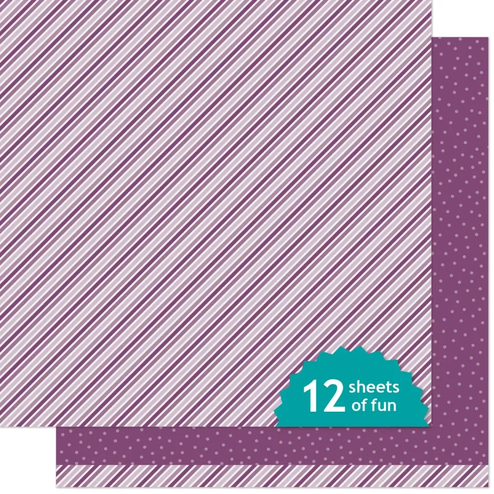 Lawn Fawn Hocus Pocus 12x12 Designpapier lila Neu