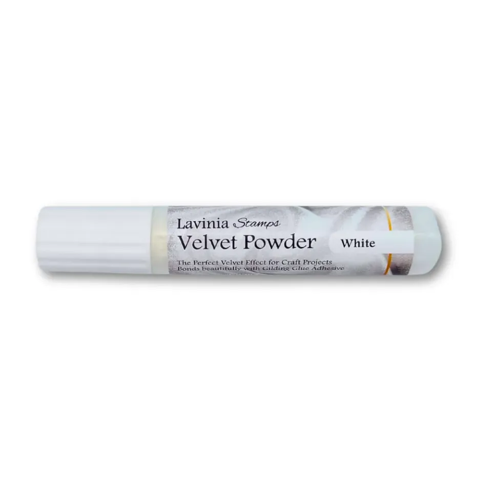 Lavinia Stamps Velvet Powder Samtpulver weiß 4g