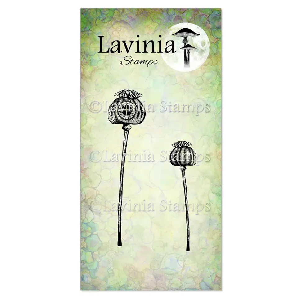 Lavinia-Stamps Poppy Lodges Stempel Mohn