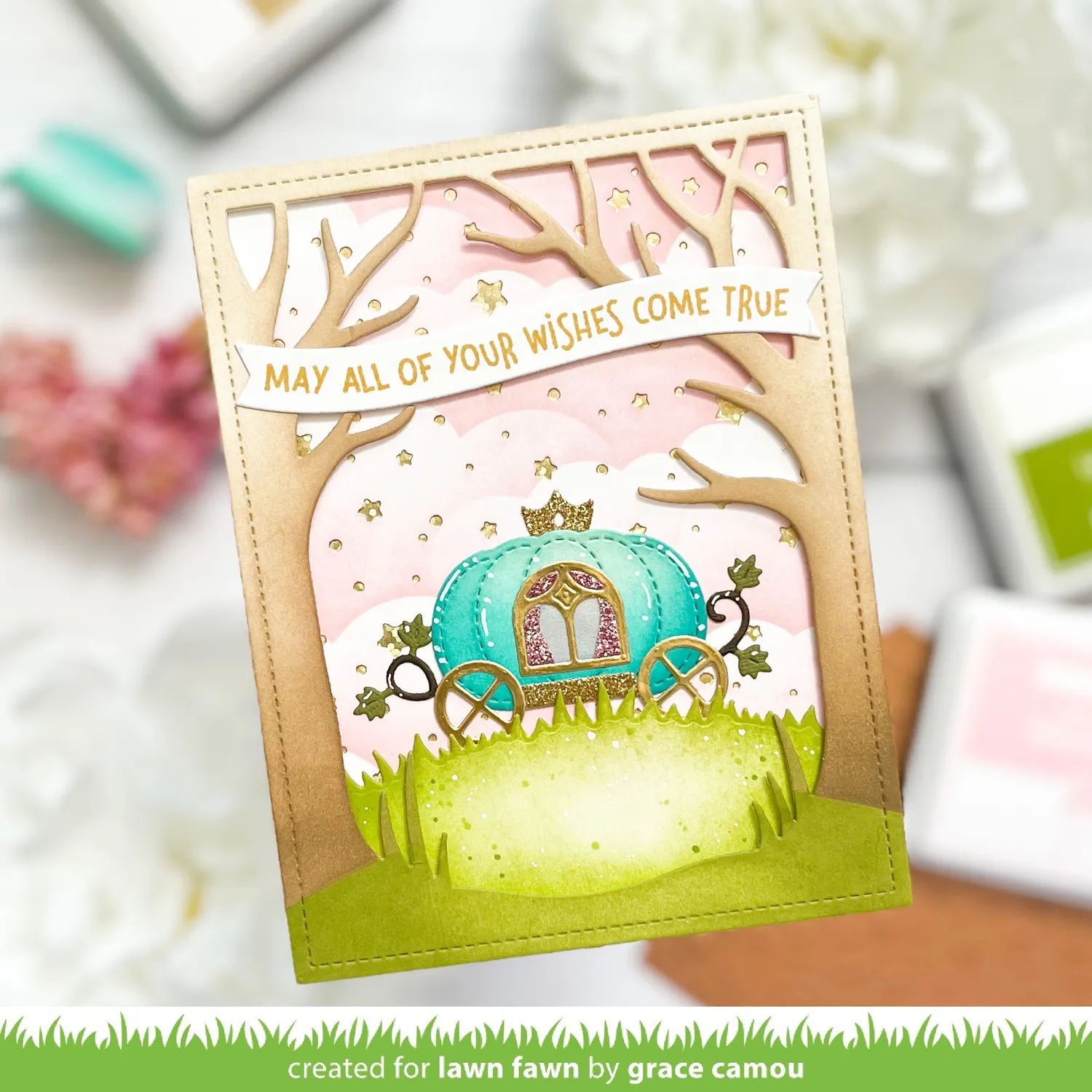 Lawn Fawn Starry Sky Hot Foil Platte Sternhimmel